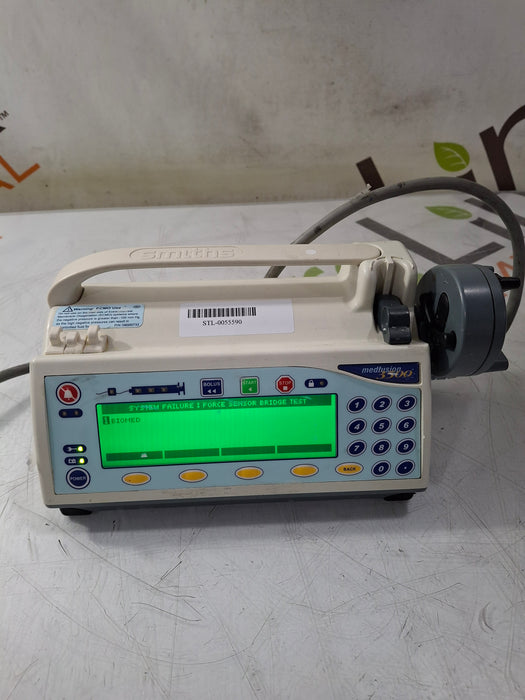 Smiths Medical Medfusion 3500 Version 6 Syringe Infusion Pump