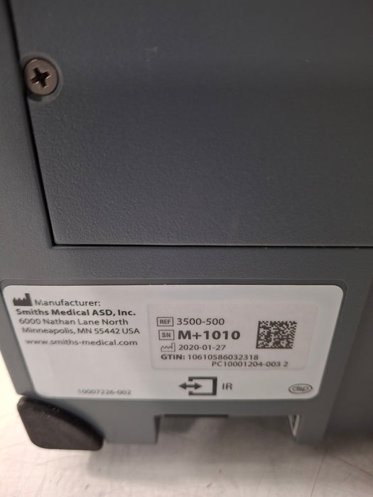 Smiths Medical Medfusion 3500 Version 6 Syringe Infusion Pump