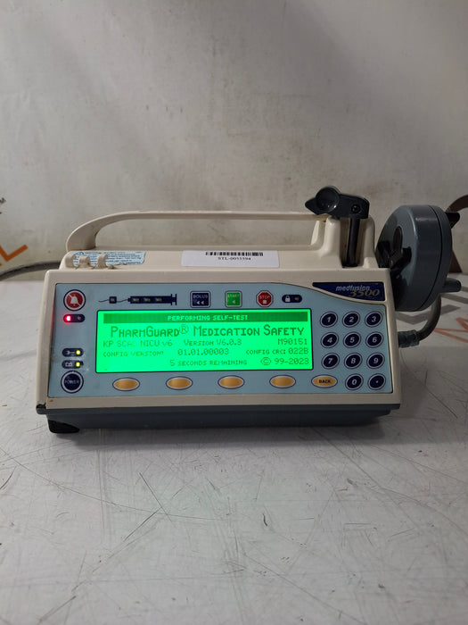 Smiths Medical Medfusion 3500 Version 6 Syringe Infusion Pump