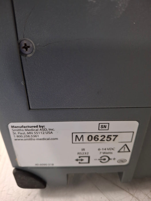 Smiths Medical Medfusion 3500 Version 6 Syringe Infusion Pump