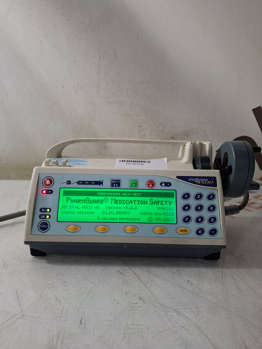 Smiths Medical Medfusion 3500 Version 6 Syringe Infusion Pump
