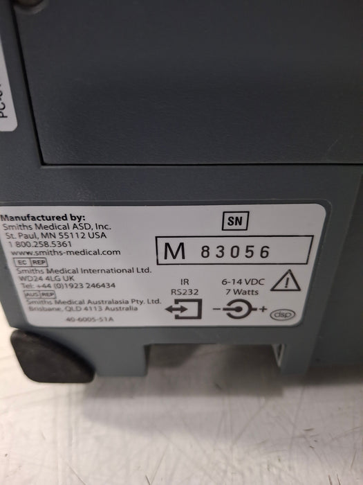Smiths Medical Medfusion 3500 Version 6 Syringe Infusion Pump