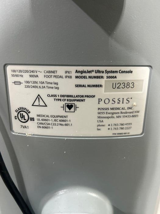 Medrad Possis 5000A AngioJet Thrombectomy System