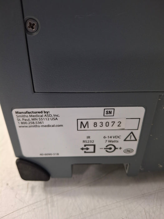 Smiths Medical Medfusion 3500 Version 6 Syringe Infusion Pump