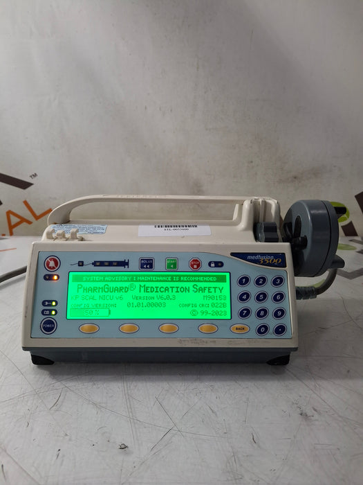 Smiths Medical Medfusion 3500 Version 6 Syringe Infusion Pump