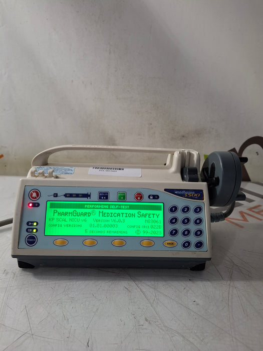 Smiths Medical Medfusion 3500 Version 6 Syringe Infusion Pump