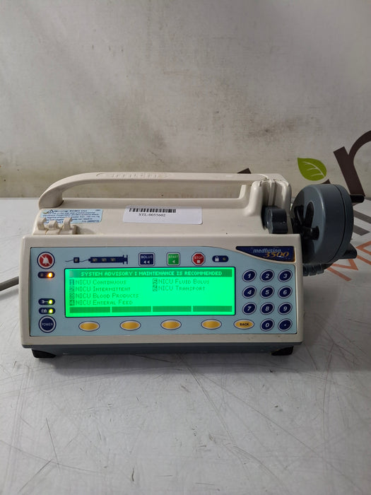 Smiths Medical Medfusion 3500 Version 6 Syringe Infusion Pump