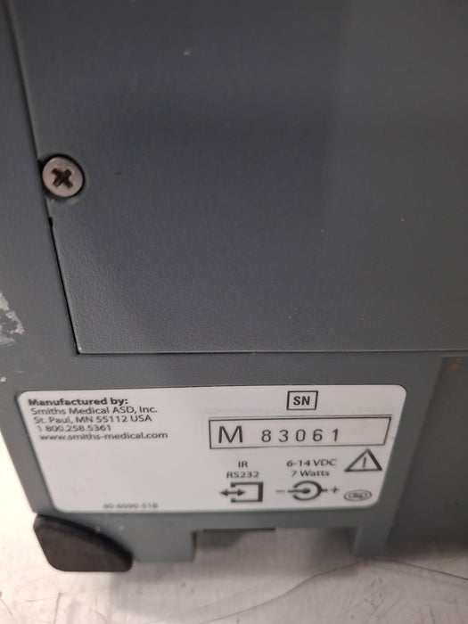 Smiths Medical Medfusion 3500 Version 6 Syringe Infusion Pump