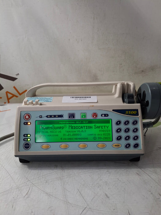 Smiths Medical Medfusion 3500 Version 6 Syringe Infusion Pump