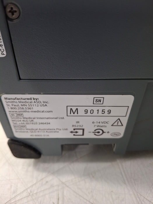 Smiths Medical Medfusion 3500 Version 6 Syringe Infusion Pump
