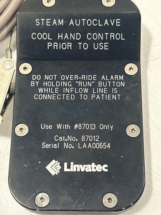 Linvatec Apex 87012 Hand Control