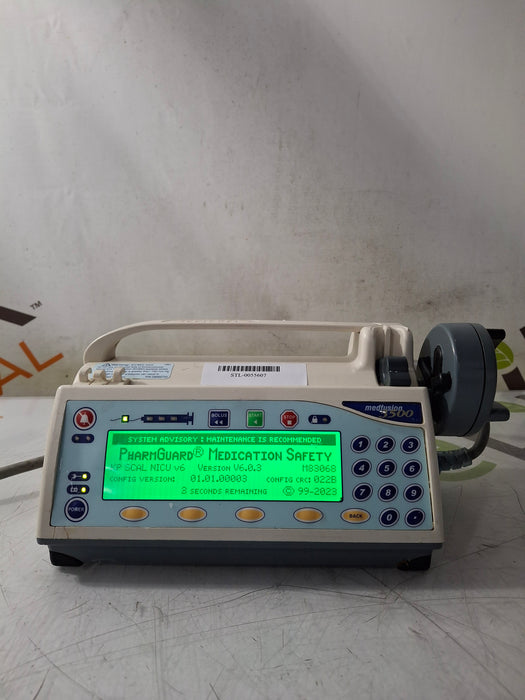 Smiths Medical Medfusion 3500 Version 6 Syringe Infusion Pump