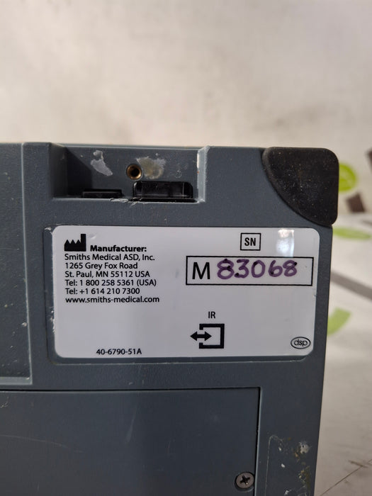 Smiths Medical Medfusion 3500 Version 6 Syringe Infusion Pump