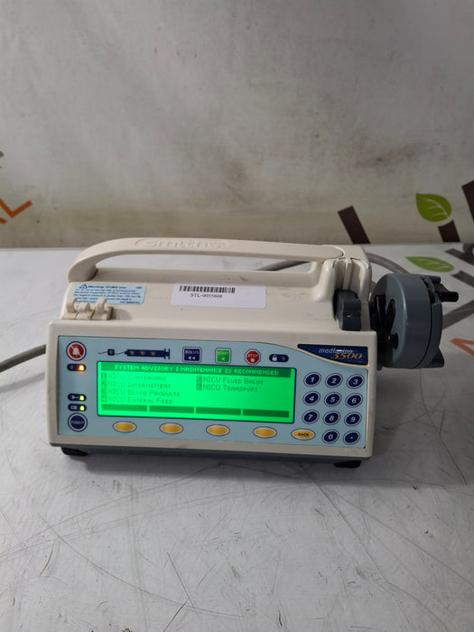 Smiths Medical Medfusion 3500 Version 6 Syringe Infusion Pump