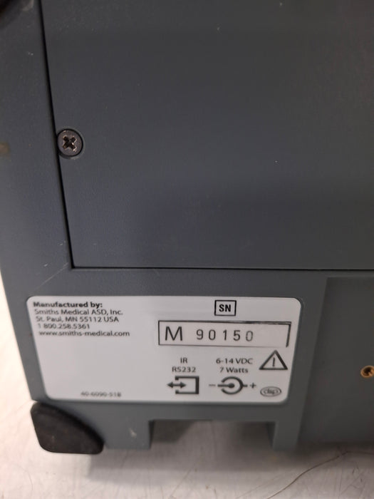 Smiths Medical Medfusion 3500 Version 6 Syringe Infusion Pump