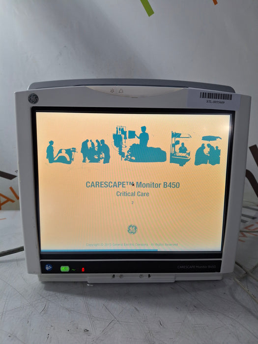 GE Healthcare Carescape B450 Critical Care Patient Monitor