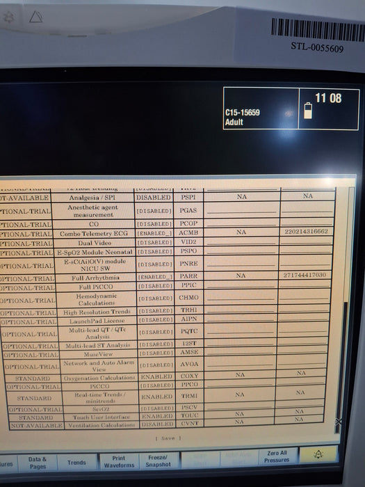 GE Healthcare Carescape B450 Critical Care Patient Monitor