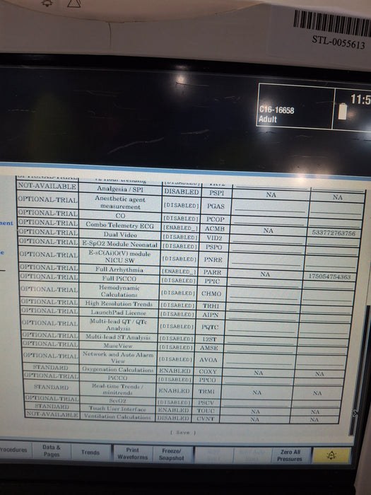 GE Healthcare Carescape B450 Critical Care Patient Monitor