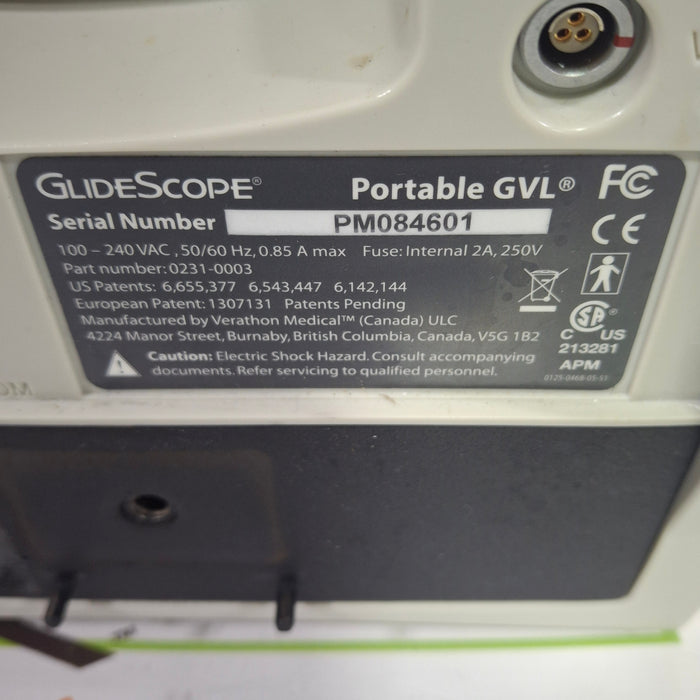 Verathon Medical, Inc Glidescope GVL Video Laryngoscope