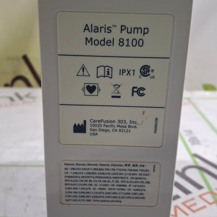 CareFusion Alaris 8100 LVP Infusion Pump Module