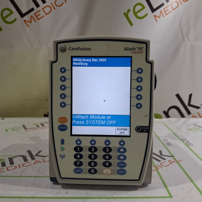 CareFusion Alaris 8015 Large Screen POC Infusion Pump