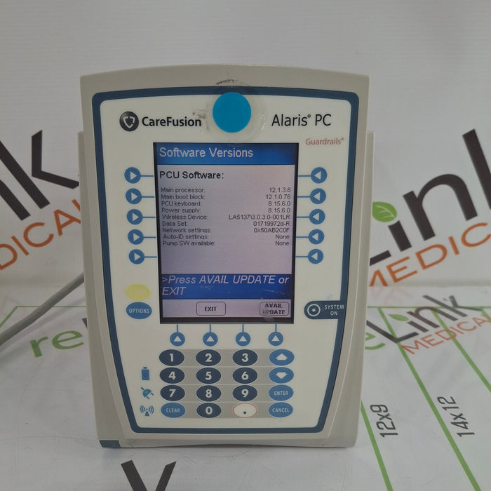 CareFusion Alaris 8015 Small Screen POC Infusion Pump
