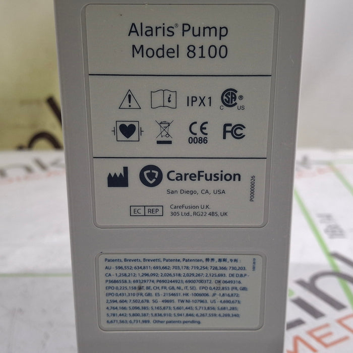 CareFusion Alaris 8100 LVP Infusion Pump Module