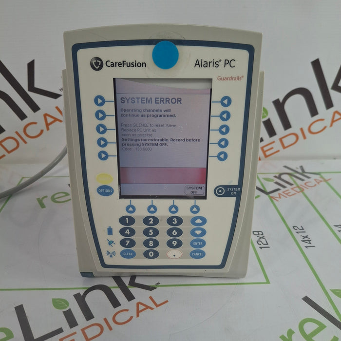 CareFusion Alaris 8015 Small Screen POC Infusion Pump
