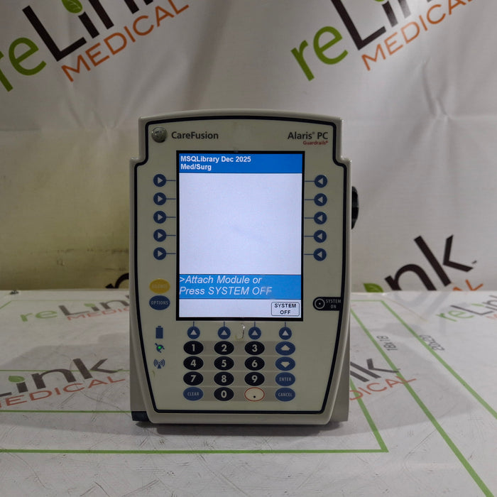 CareFusion Alaris 8015 Large Screen POC Infusion Pump