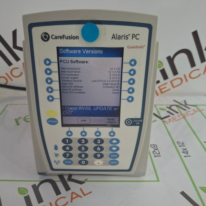 CareFusion Alaris 8015 Small Screen POC Infusion Pump