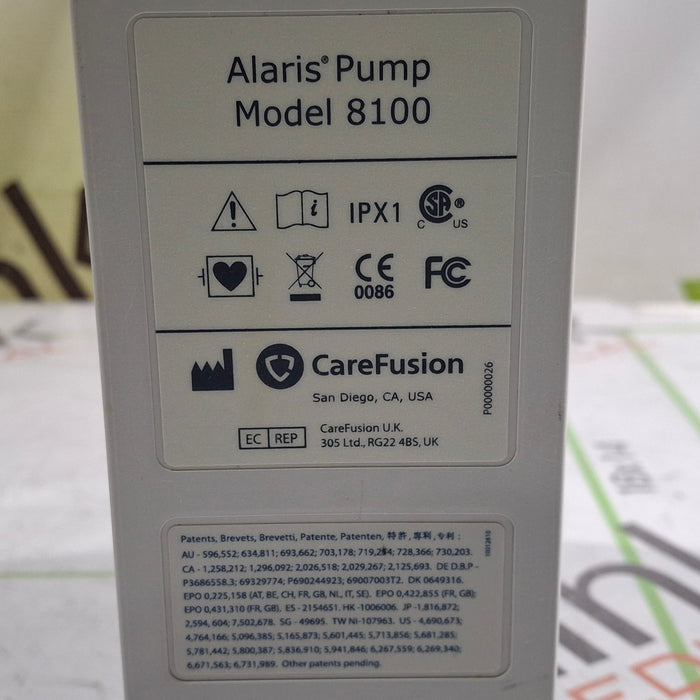 CareFusion Alaris 8100 LVP Infusion Pump Module