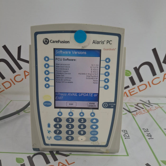 CareFusion Alaris 8015 Small Screen POC Infusion Pump