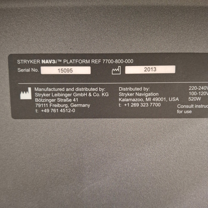 Stryker Stryker NAV3i Navigation System Surgical Equipment reLink Online