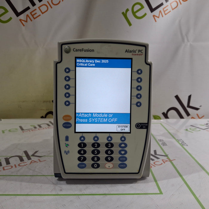 CareFusion Alaris 8015 Large Screen POC Infusion Pump