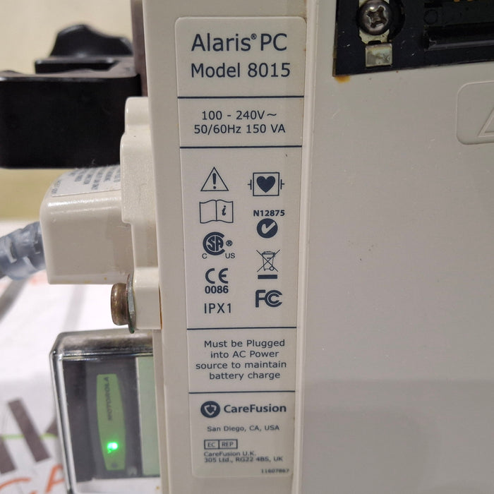 CareFusion Alaris 8015 Large Screen POC Infusion Pump