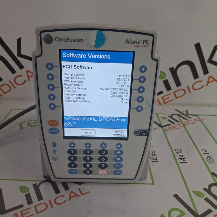 CareFusion Alaris 8015 Large Screen POC Infusion Pump