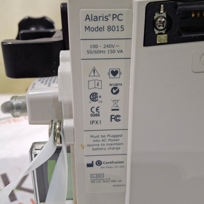 CareFusion Alaris 8015 Large Screen POC Infusion Pump