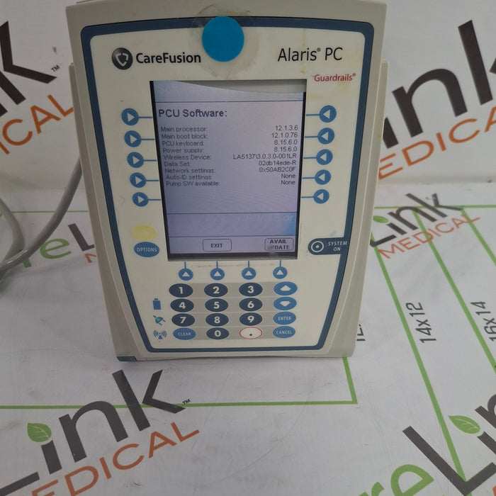 CareFusion Alaris 8015 Small Screen POC Infusion Pump