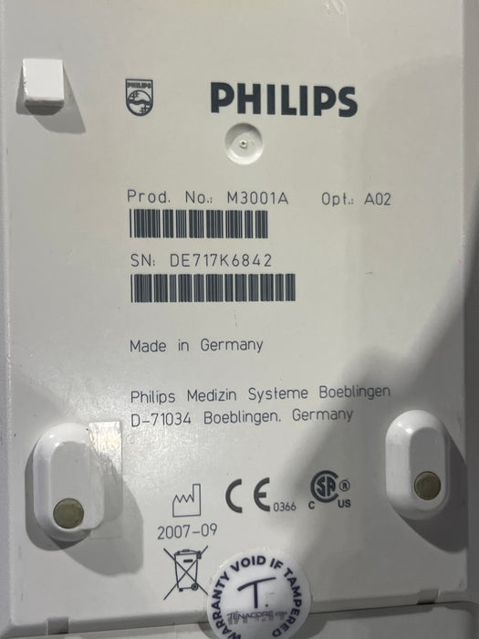 Philips Philips M3001A-A02 OxiMax SpO2, NIBP, ECG MMS Module Patient Monitors reLink Online