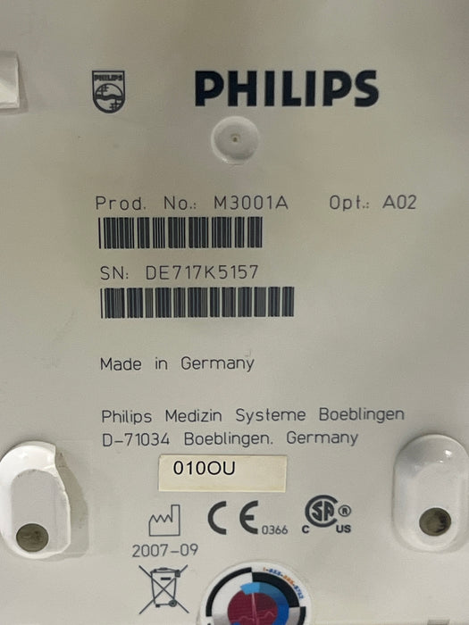 Philips Philips M3001A-A02 OxiMax SpO2, NIBP, ECG MMS Module Patient Monitors reLink Online