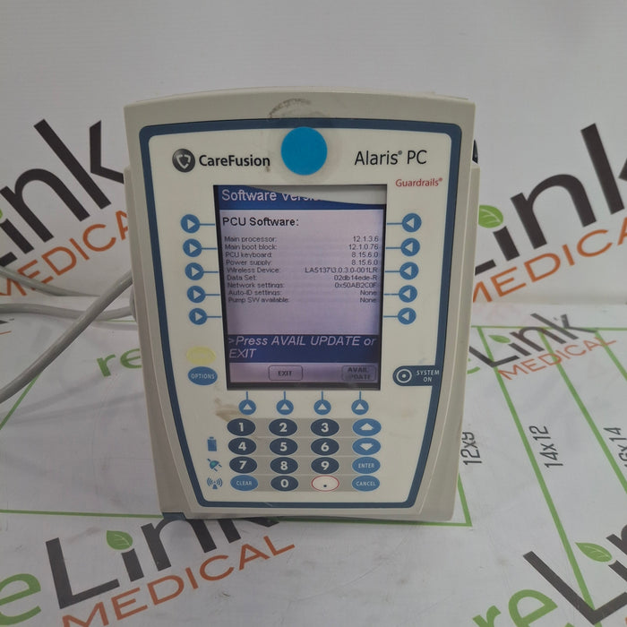 CareFusion Alaris 8015 Small Screen POC Infusion Pump