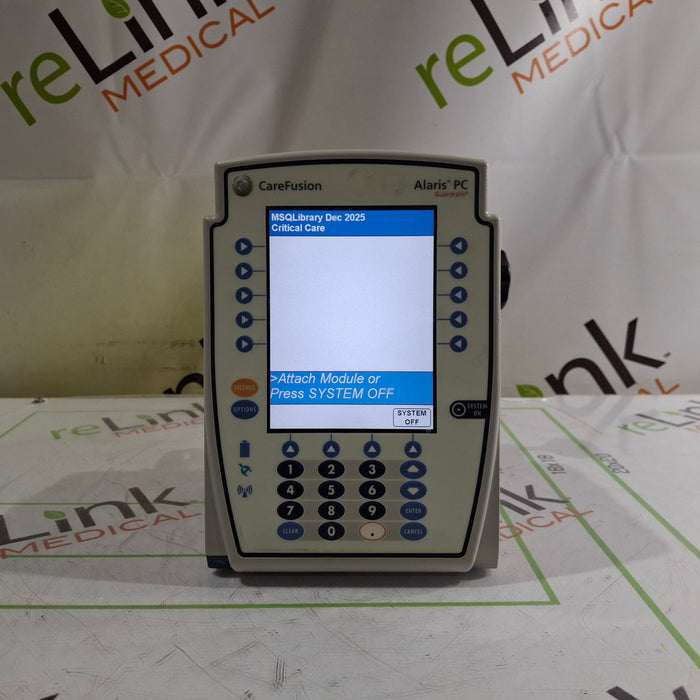 CareFusion Alaris 8015 Large Screen POC Infusion Pump