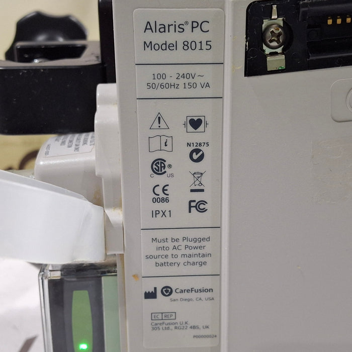 CareFusion Alaris 8015 Large Screen POC Infusion Pump