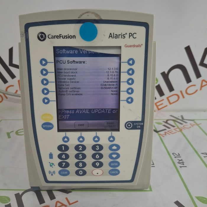 CareFusion Alaris 8015 Small Screen POC Infusion Pump