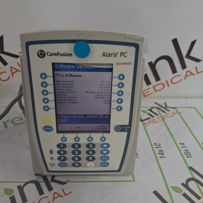 CareFusion Alaris 8015 Small Screen POC Infusion Pump