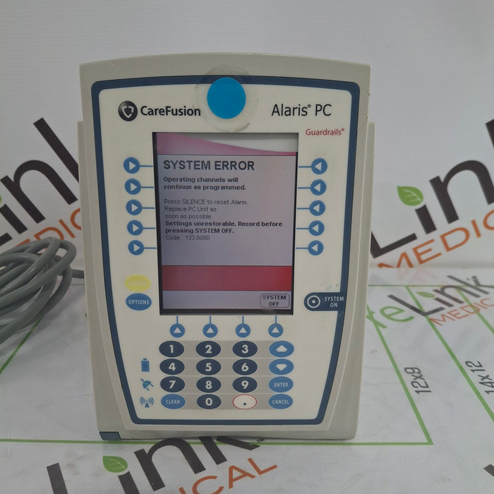 CareFusion Alaris 8015 Small Screen POC Infusion Pump