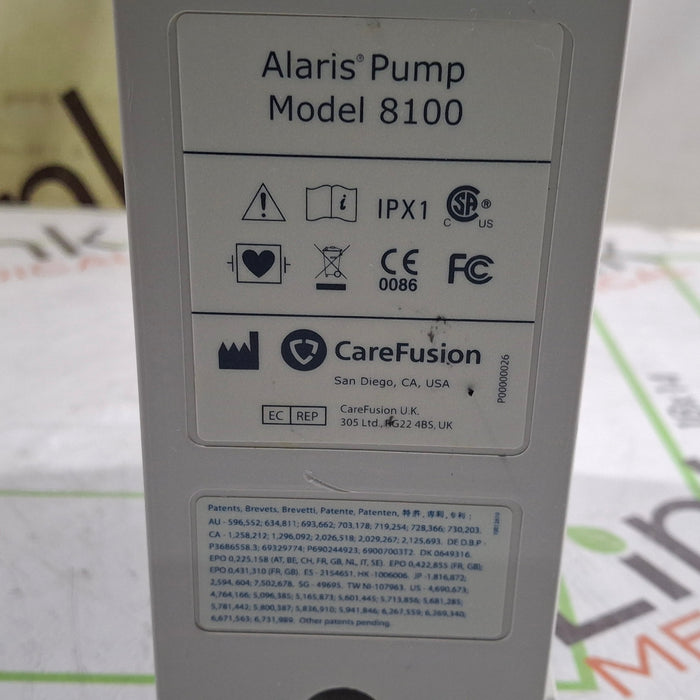 CareFusion Alaris 8100 LVP Infusion Pump Module