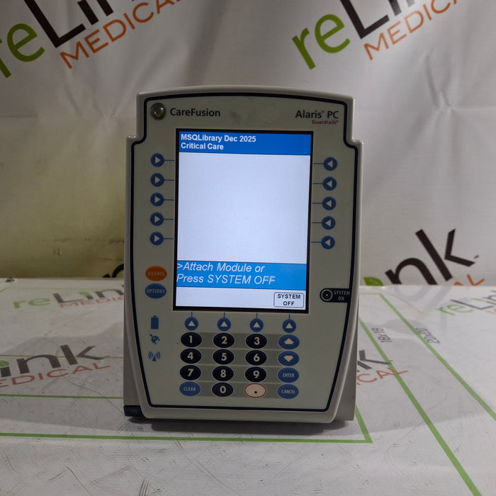 CareFusion Alaris 8015 Large Screen POC Infusion Pump