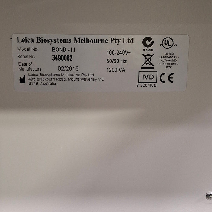 Leica Bond-III Automated IHC/ISH Stainer