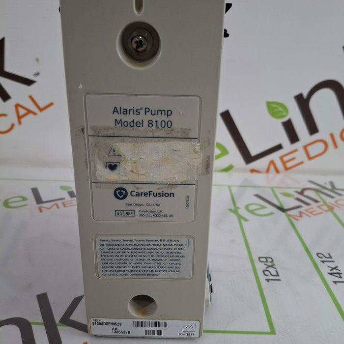 CareFusion Alaris 8100 LVP Infusion Pump Module